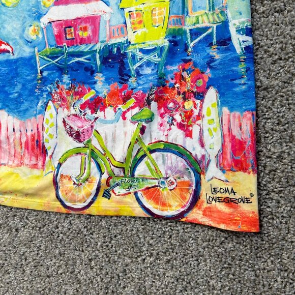 Leoma Lovegrove Women's Large Happyplace Graphic Print T-Shirt NWT - Picture 8 of 8